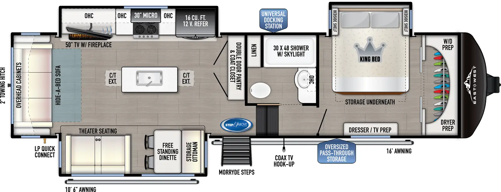 Tandara 320RL Floorplan